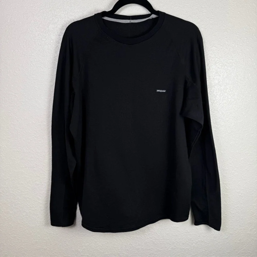Patagonia Capilene 3 Crew Long Sleeve Baselayer Top 44420 Activewear Black XL